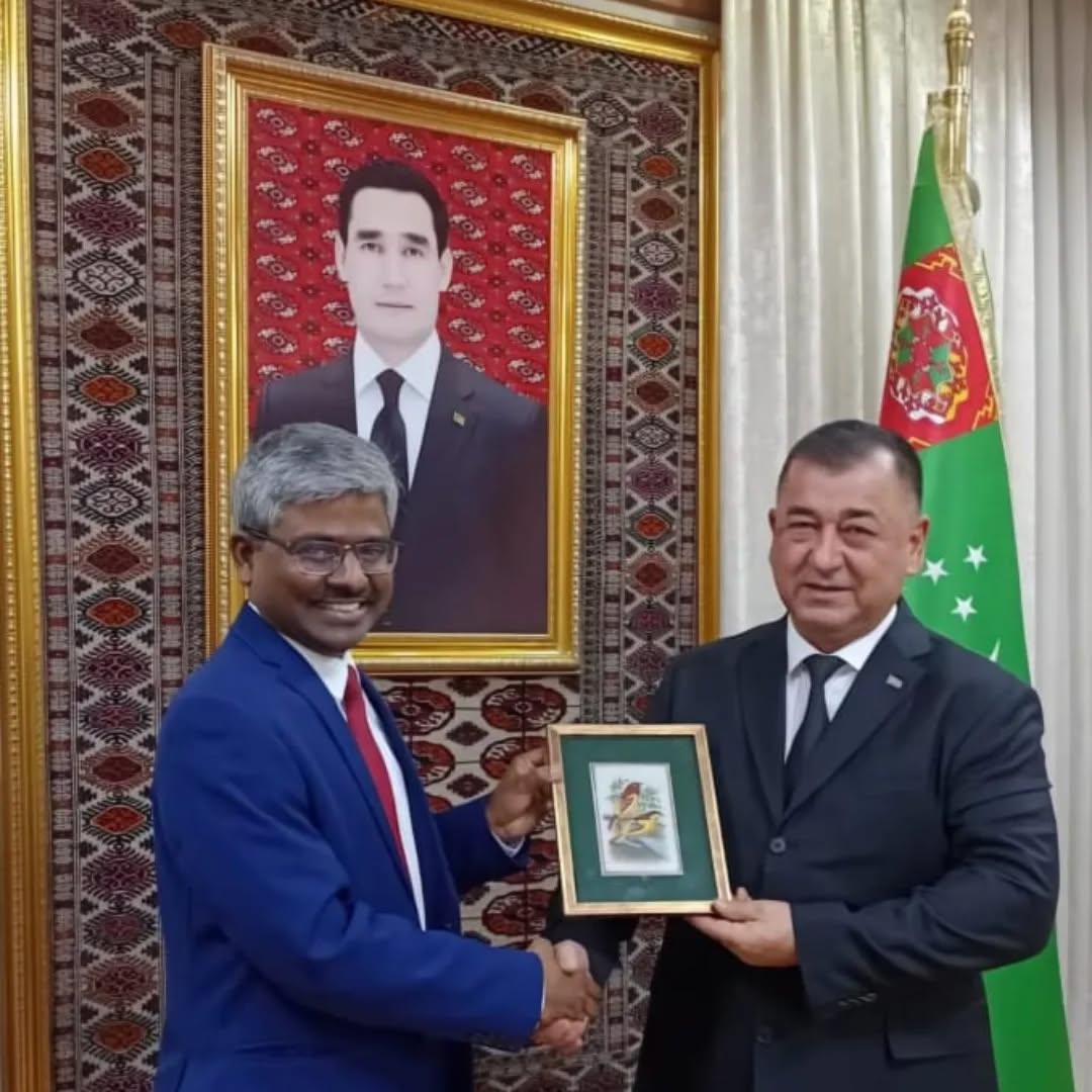 India, Turkmenistan Explore New Horizons For Bilateral Trade Cooperation