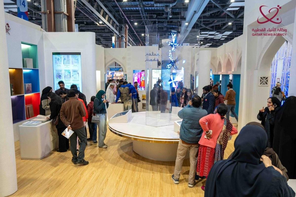 Record Number Of Visitors At Qatar's Booth At New Delhi World Book Fair