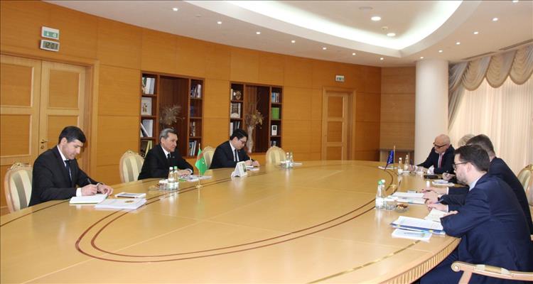 Turkmenistan, EU Discuss Trade, Transport, And Diplomatic Cooperation