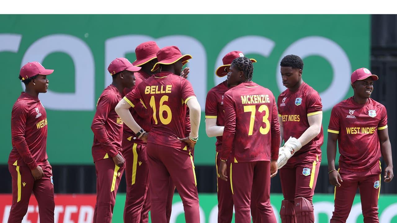 Windies Spinners Secure 25-Run DLS Win Over Ireland At U-19 WC