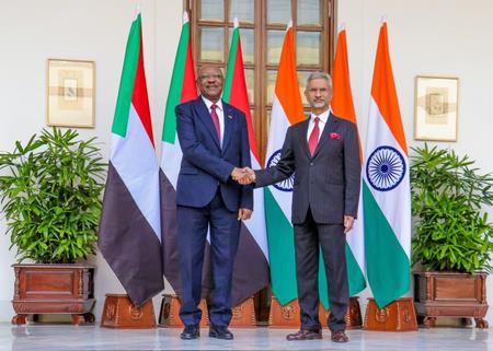 EAM Jaishankar Meets Sudanese Counterpart Ibrahim, Reiterates India's Stance For End To Violence In Sudan