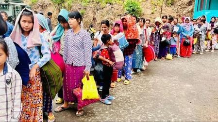 Biometric Data Of Nearly 90 Pc Of Myanmar Refugees Recorded So Far In Mizoram