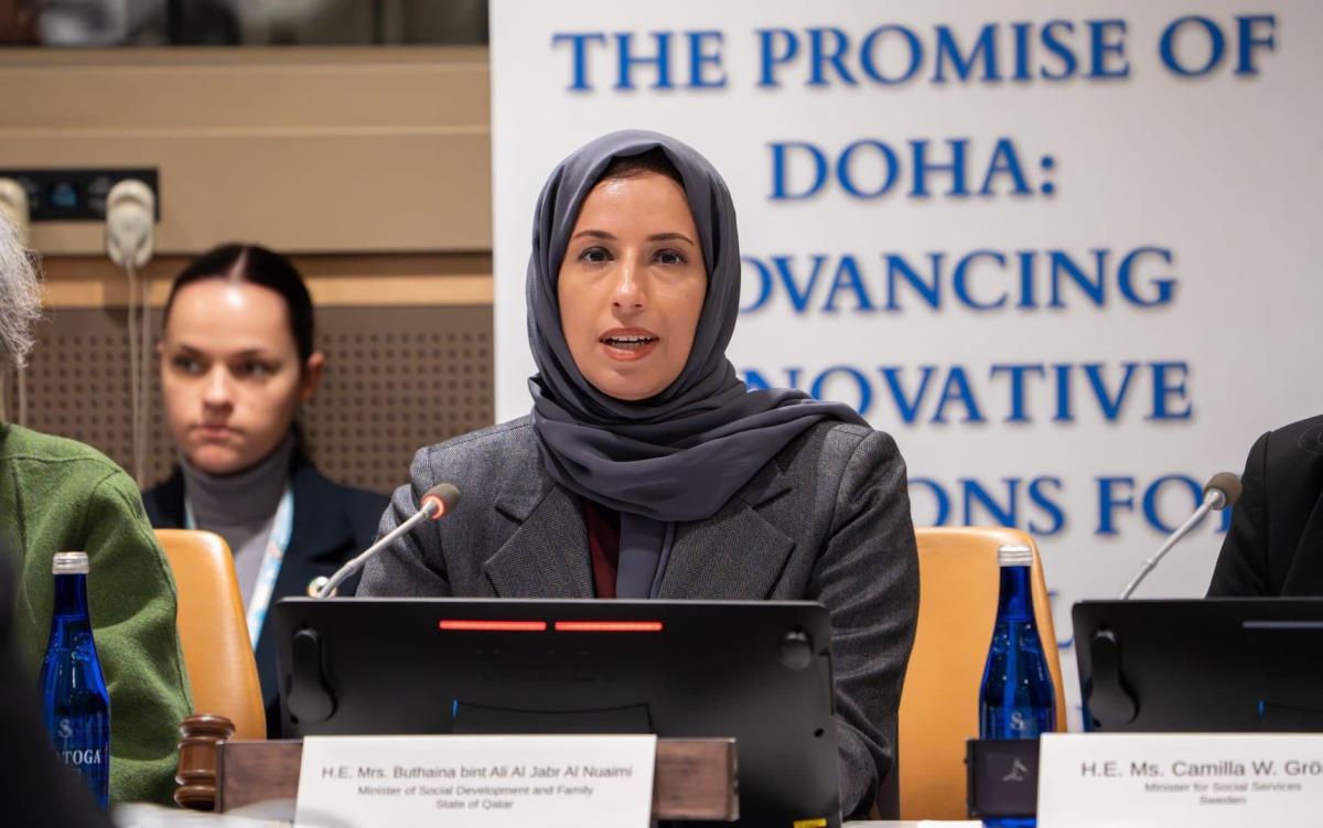 Qatar Organises High-Level UN Event On Social Development