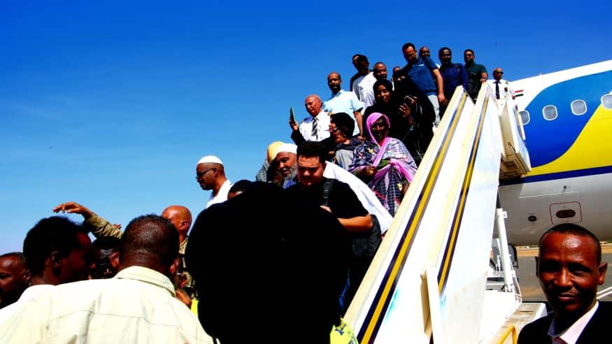 Historic Landing For Sudan Airways:  The Sky Opens Its Gates Of Hope Once Again