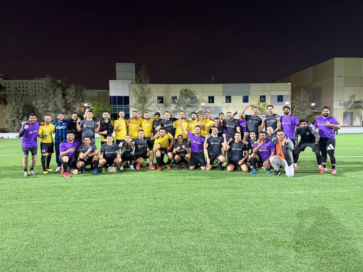 Vodafone Qatar Kicks Off Internal Football Tournament