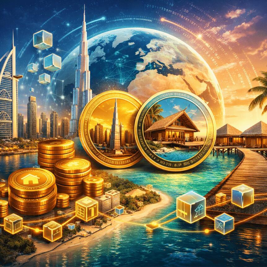 Tokenized Real Estate Projects Surge In Dubai And Maldives