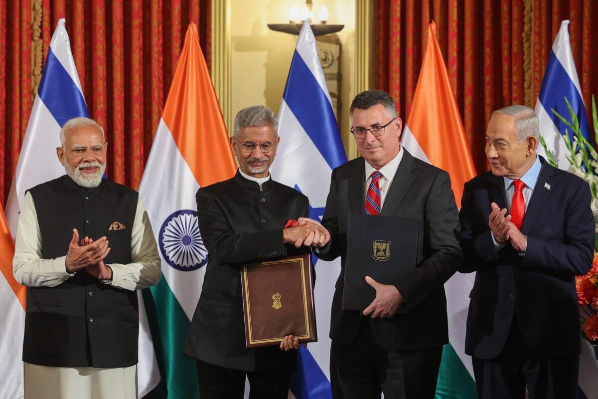 India  &  Israel Elevate Ties To 'Special Strategic Partnership’