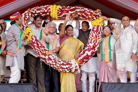 Delhi CM Rekha Gupta Presents One-Year Report Card In South Delhi