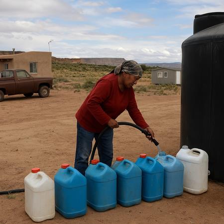 US: In The Richest Nation, Tribes Still Haul Water​