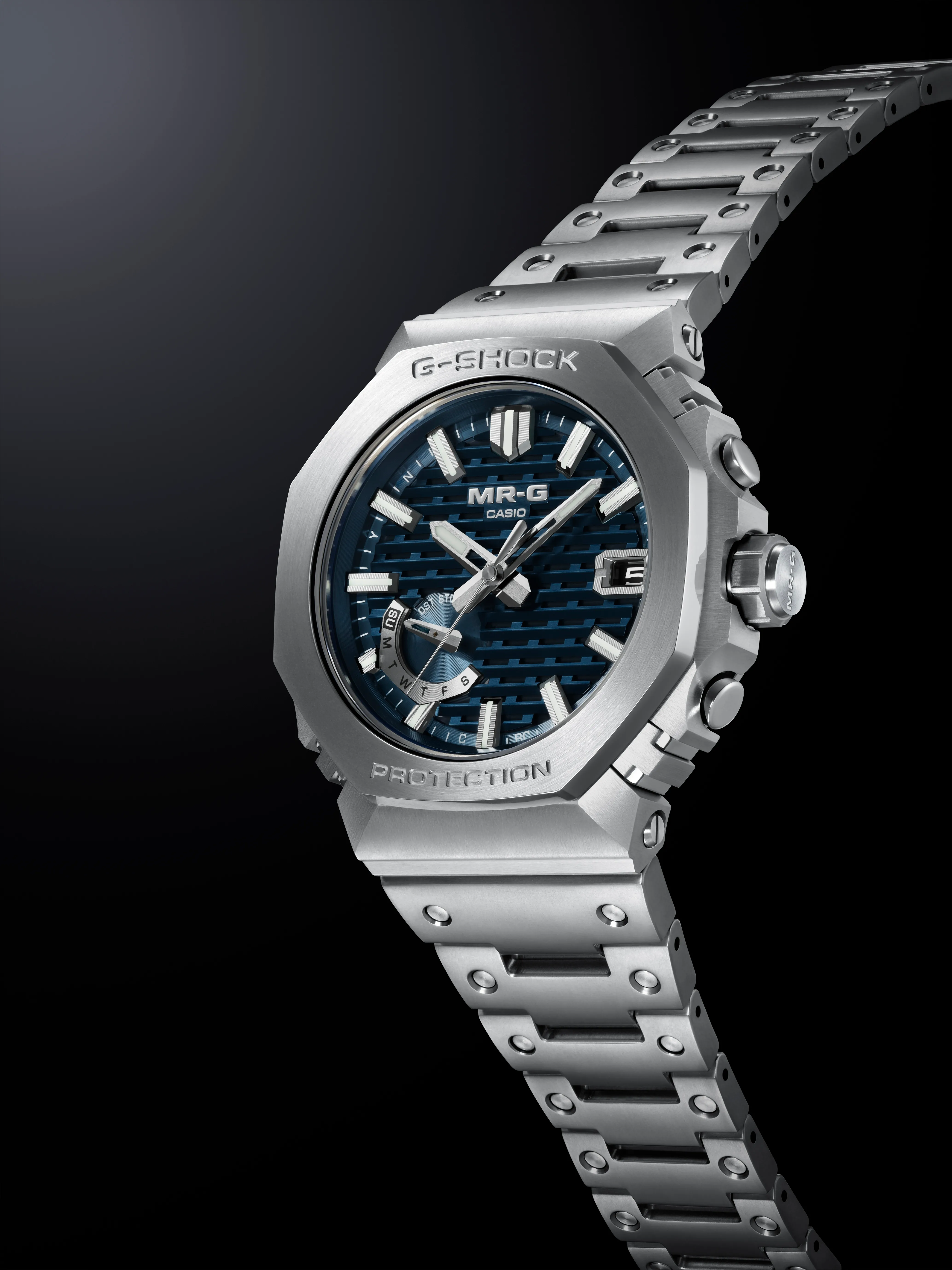 Casio Releases MR-G Featuring Traditional Japanese Hanada-Iro Blue