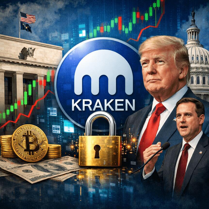 Fed Crypto Shift As Kraken Secures Account    Trump Nominee To Senate