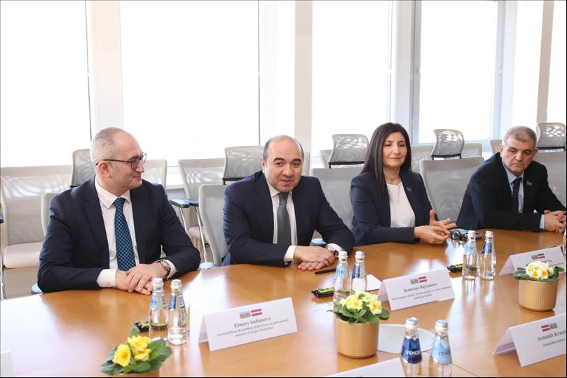 Azerbaijani Parliamentarians Meet With Latvian Minister Of Agriculture In Riga (PHOTO)