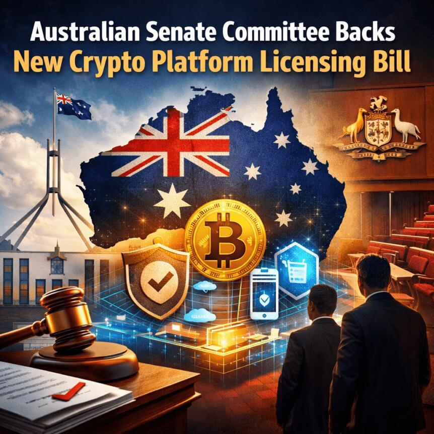 Australian Senate Committee Backs New Crypto Platform Licensing Bill