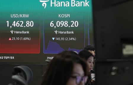 Seoul Stocks Up Amid Talks To End War In Middle East