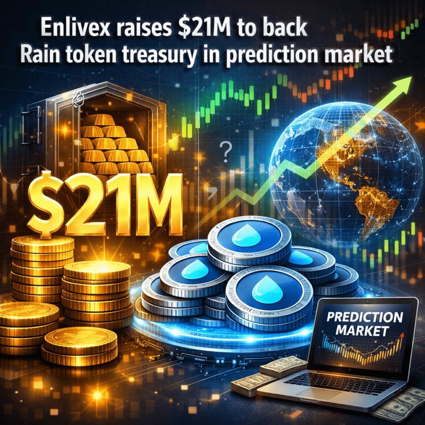 Enlivex, Rain Token Hazinesini Desteklemek İçin 21 Milyon Dolar Topladı
