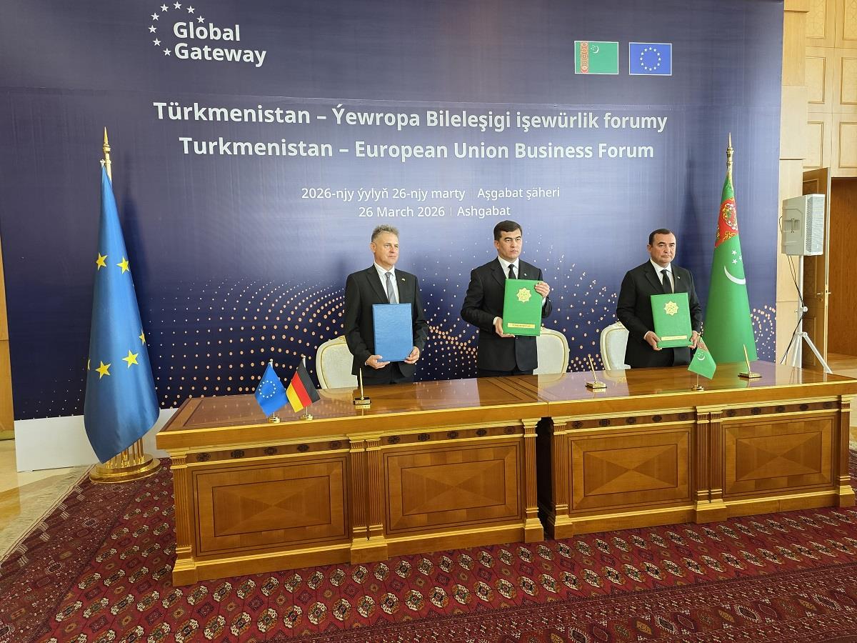 Turkmenistan, Germany's GIZ Ink Key Deals At EU Business Forum In Ashgabat