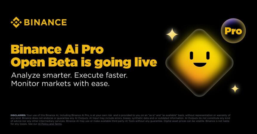 Binance Beta Launches Ai Pro For Agentic Trading