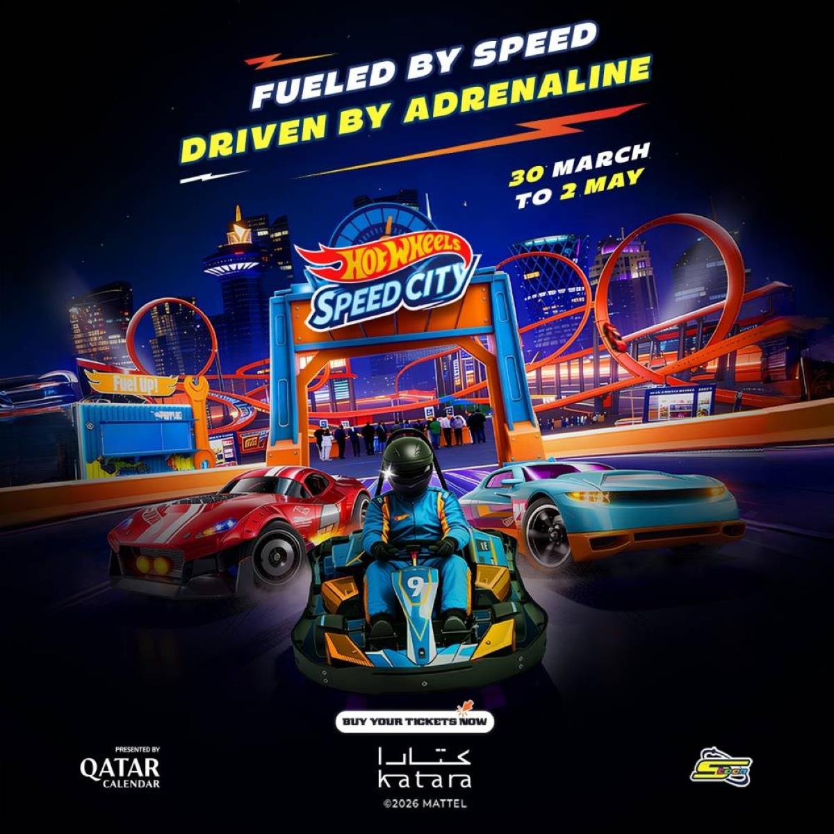 Qatar Calendar Brings 'Hot Wheels Speed City' To Katara