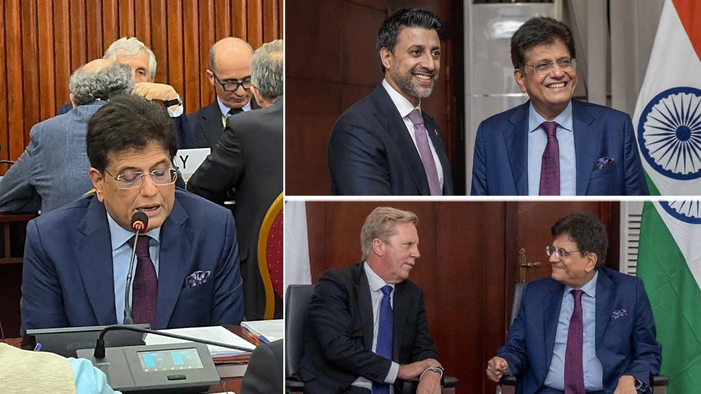 Goyal Holds Bilateral Talks With New Zealand, Canada To Boost Trade Ties