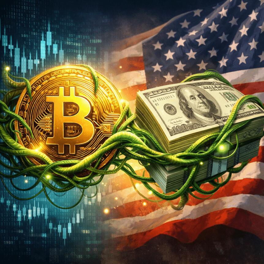 Bitcoin And U.S. Dollar Form Symbiotic Bond, Says BPI Exec