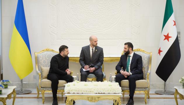 Ukraine And Syria Agree To Cooperate For Security And Societal Development  Zelensky