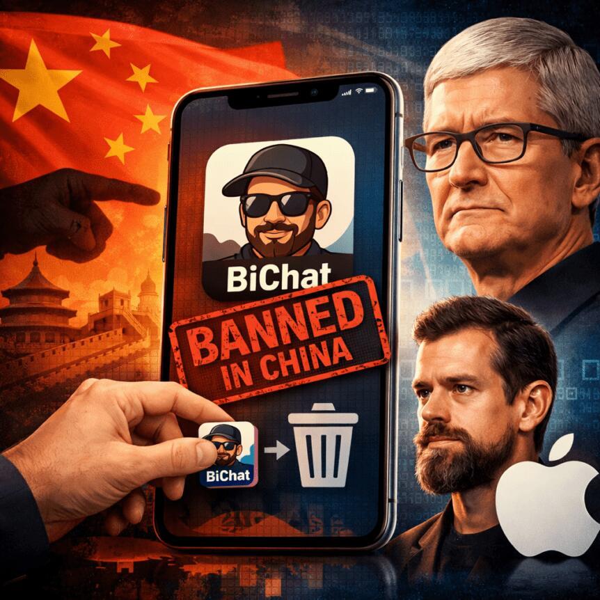 Beijing's Request Leads Apple To Remove Dorsey's Bitchat In China