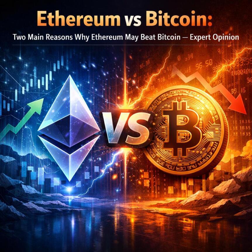 Ethereum Vs Bitcoin: Two Main Reasons Why Ethereum May Beat Bitcoin - Expert Opinion