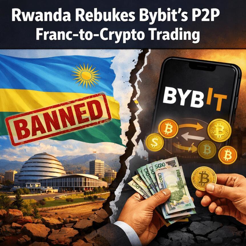 Rwanda Rebukes Bybit's P2P Franc-To-Crypto Trading
