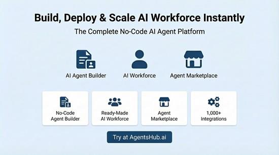 Agentshub.AI Launches The Complete No-Code AI Agent Platform - Build ...