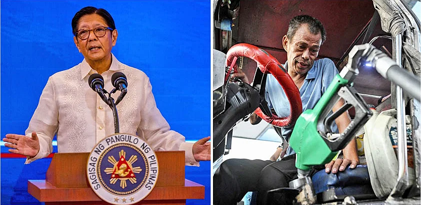 Philippines Marcos Govt Earns Billions From Fuel Taxes While Drivers Struggle With High Prices