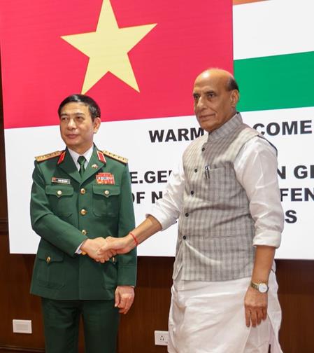 Rajnath Singh Congratulates Phan Van Giang On Appointment As Vietnam's Defence Minister