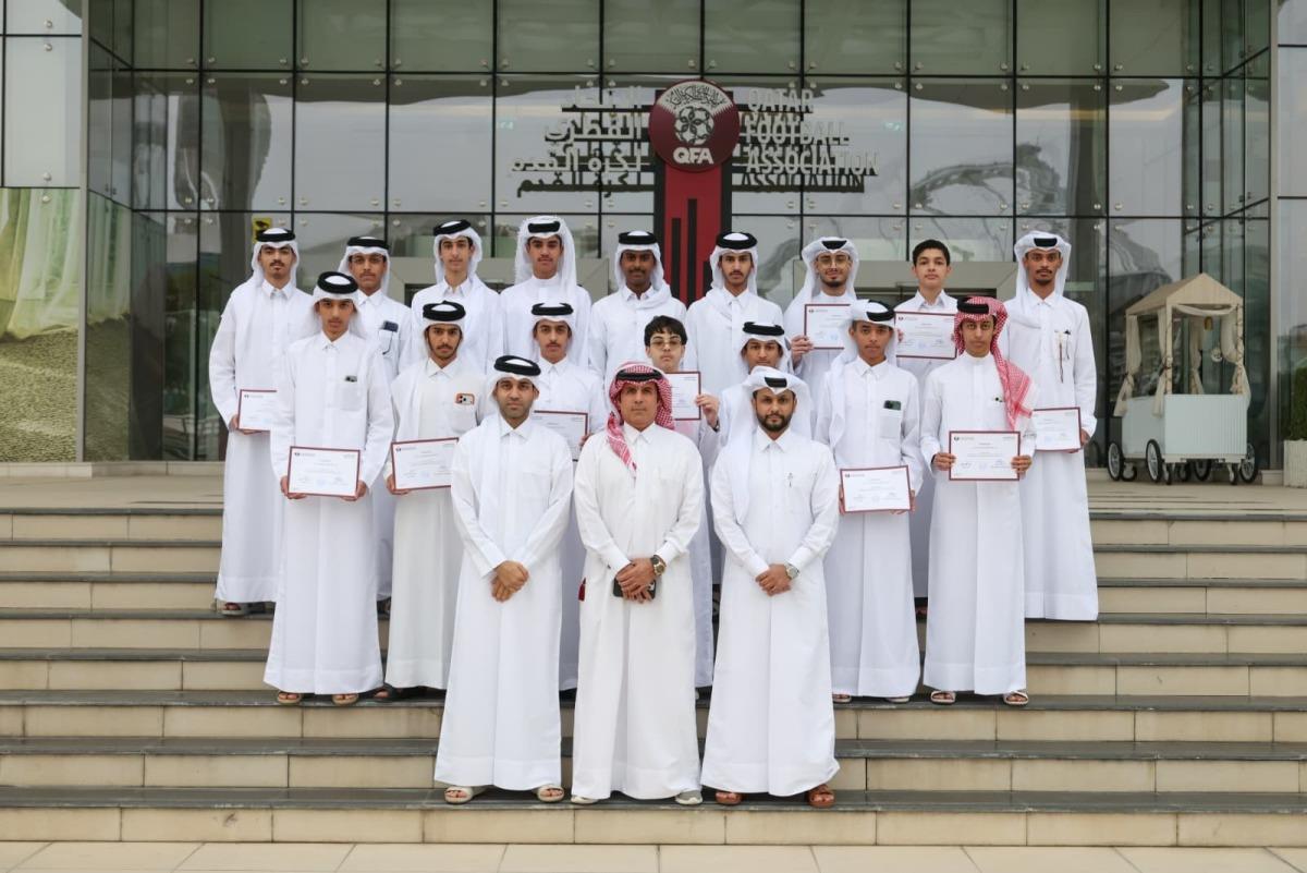 Qatar Football Association Concludes Third Referees Course