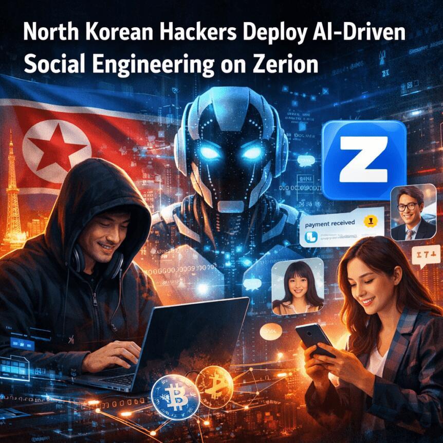 North Korean Hackers Deploy AI-Driven Social Engineering On Zerion
