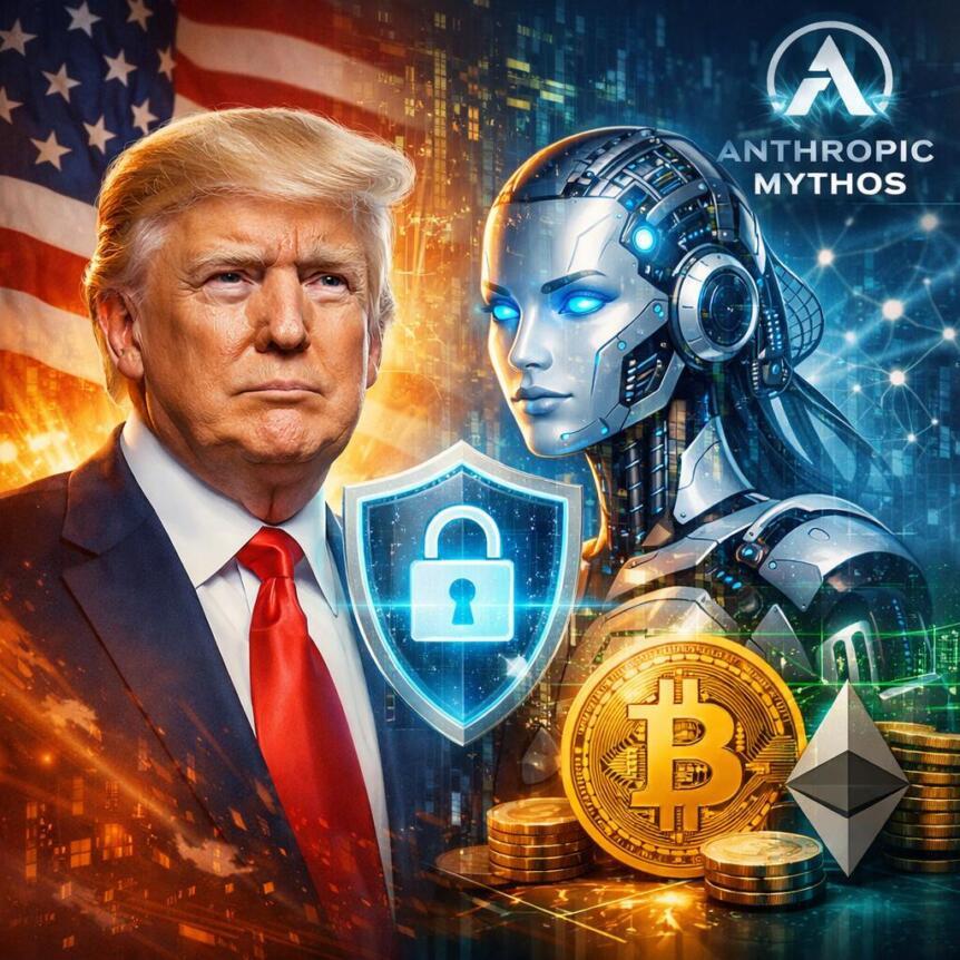 Trump Is Pro AI Protection As Cryptocurrency Companies Look At Anthropic Mythos