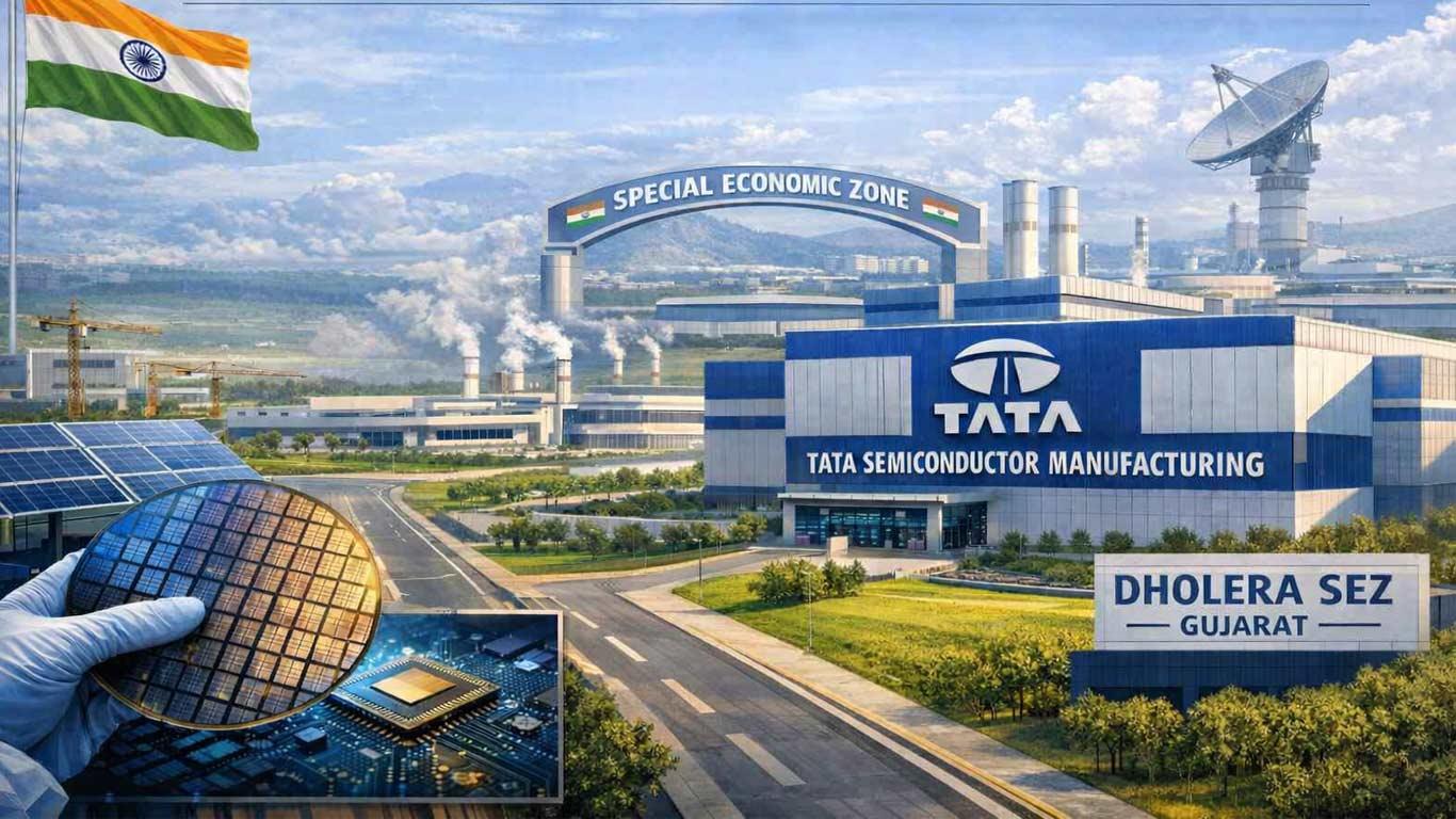 Tata Group Subsidiary To Set Up India's First Chip Fabrication SEZ In ...