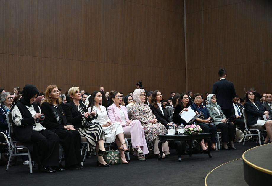 Azerbaijan's First Lady Mehriban Aliyeva Attended Panel Session On“United For Peace In Palestine: Confronting Scholasticide, Protecting Future” In Antalya