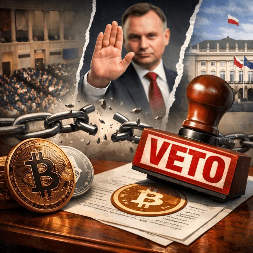Polish Lawmakers Fail To Override Presidential Veto On Crypto Bill