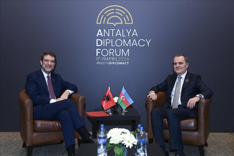 Azerbaijan, Albania Fms Discuss Energy Ties And Broader Cooperation (PHOTO)