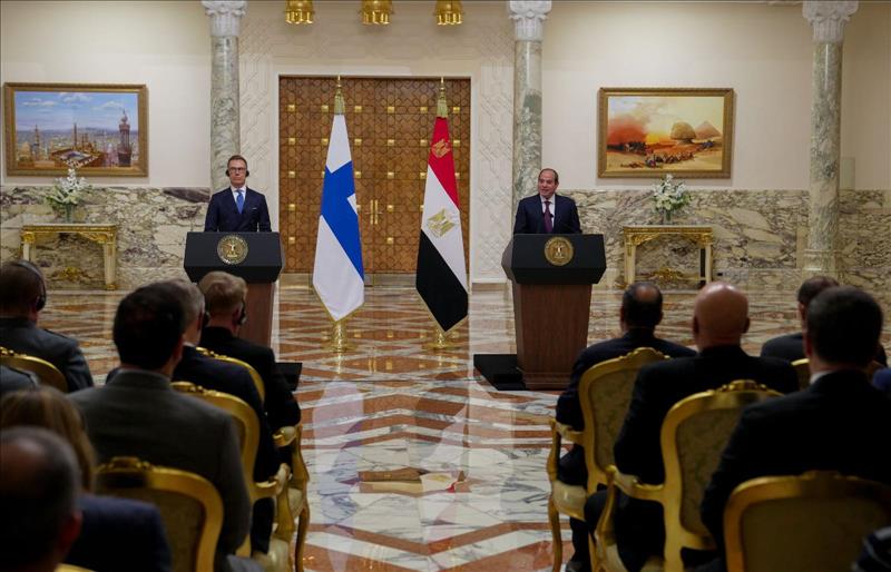 Al-Sisi, Finland's President Hold Talks On Economic Co-Operation, Regional Developments