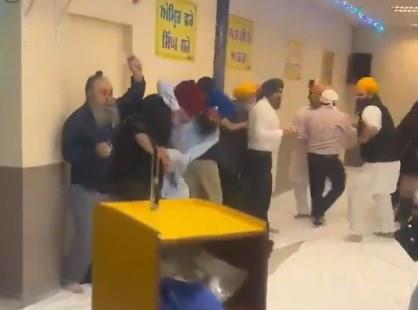 11 Injured In Violent Clash At Moers Gurdwara In Germany Over Polls