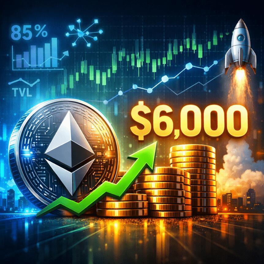 3 Ethereum Metriği ETH'nin $6,000'e Ulaşabileceğini Gösteriyor