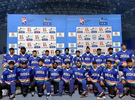 India U18 Ice Hockey Team Reaches Bishkek For The Asia Cup