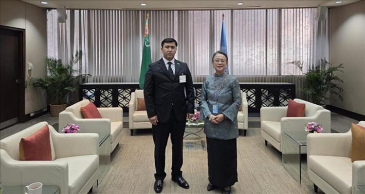 Turkmenistan And UN ESCAP Discuss Co-Op On Sustainable Dev't And Climate Initiatives