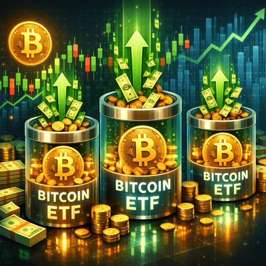 Spot Bitcoin ETF'lerine Dokuz Günlük Akış: İstikrarlı Talep Sinyali