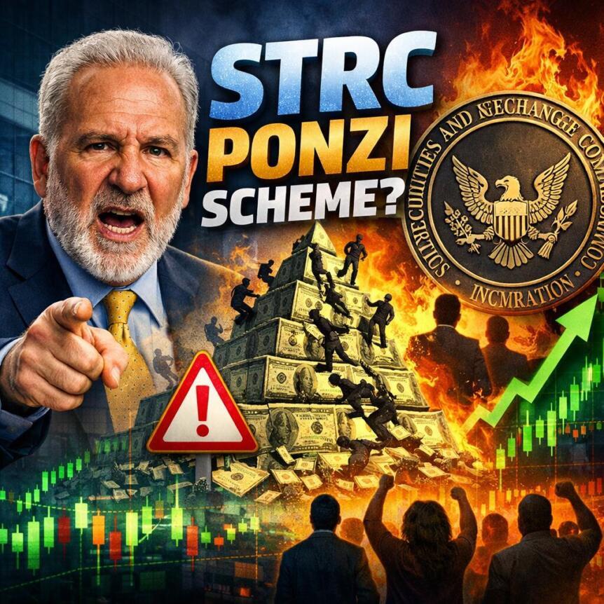 Peter Schiff, STRC'yi Ponzi Şeması Olarak Değerlendirdi, SEC Eleştirilere Maruz Kalıyor