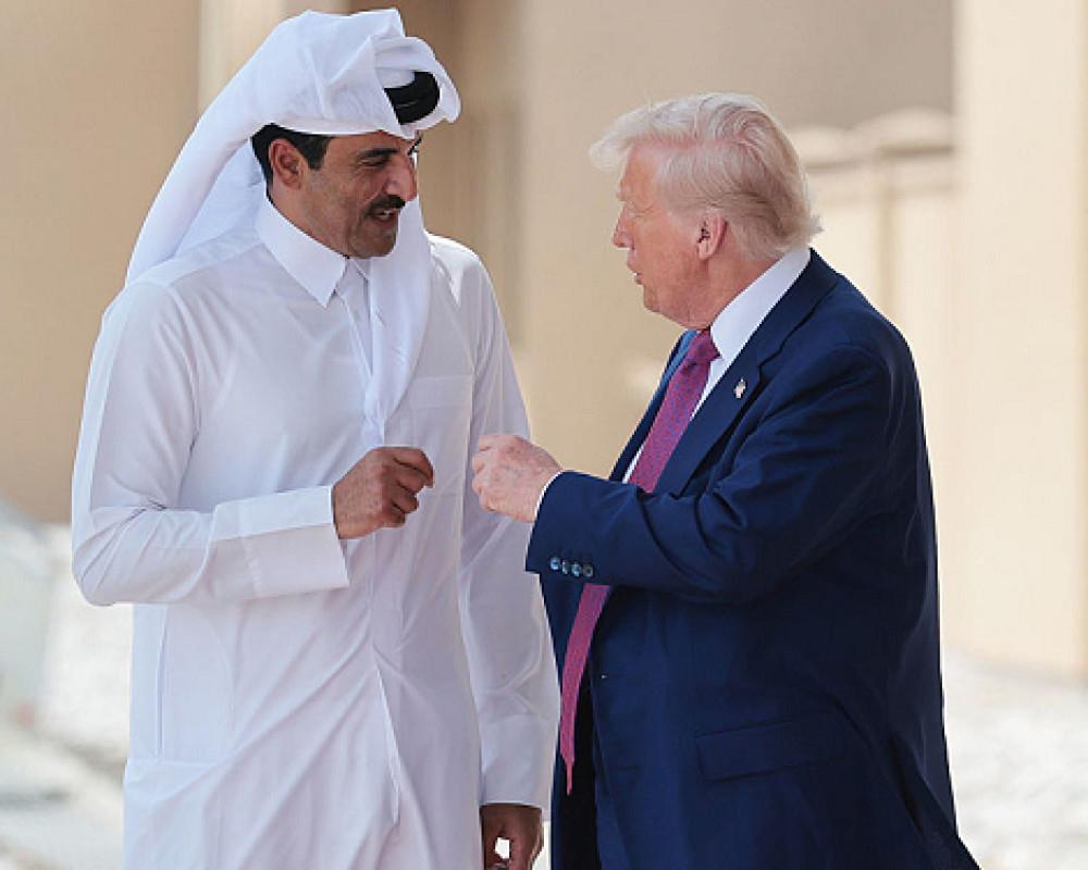 أمير قطر يبحث مع ترامب آخر تطورات الأوضاع الإقليمية وضرورة خفض التوتر