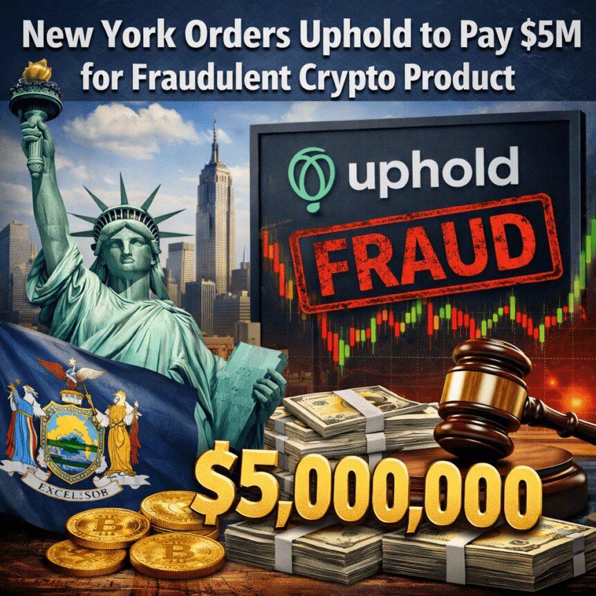 New York Orders Uphold To Pay $5M For Fraudulent Crypto Product