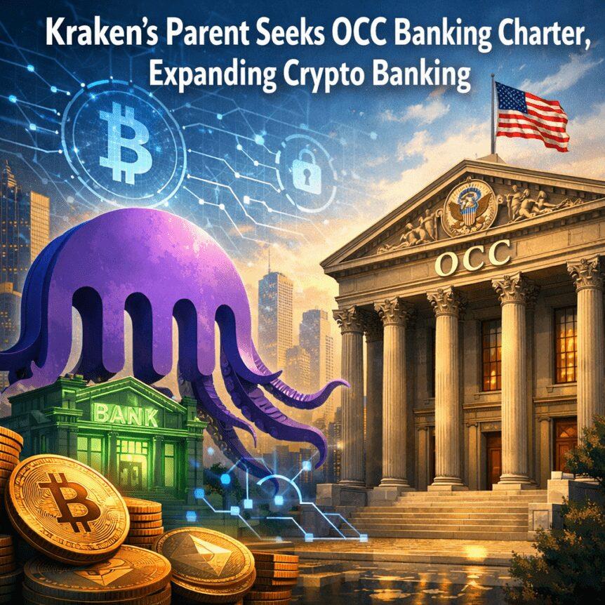 Kraken'in Ana Şirketi, OCC Banka Ruhsatını Talep Ediyor