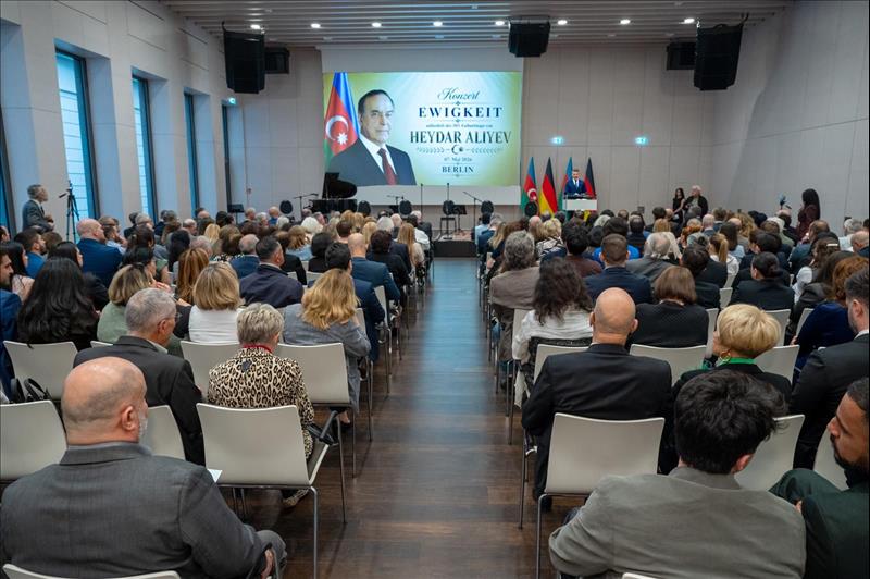 Berlin Hosts Concert Marking 103 Years Since Birth Of National Leader Heydar Aliyev