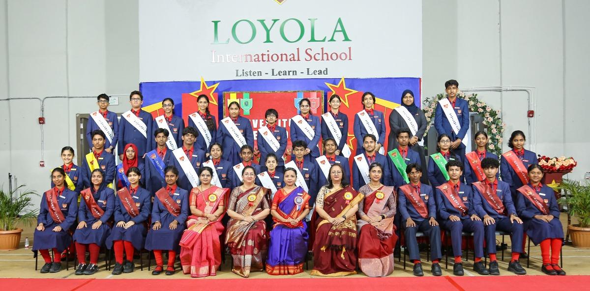 Loyola International School Holds Investiture Ceremony